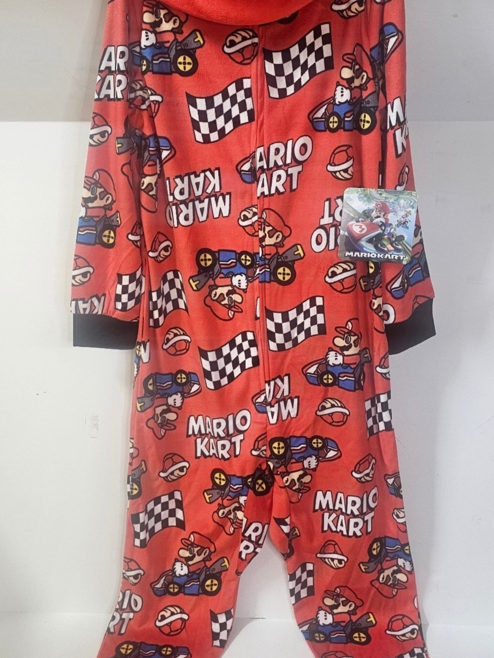 Nintendo Mario Kart Pj Union Suit Boys Large (10-12)
